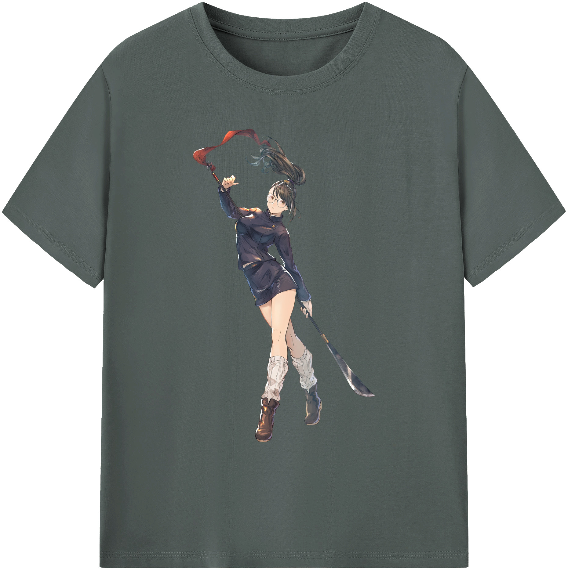 （画像用） 呪術廻戦 Jujutsu Kaisen 綿100％ メンズ半袖Tシャツ｜肌触りやわらか＆通気性